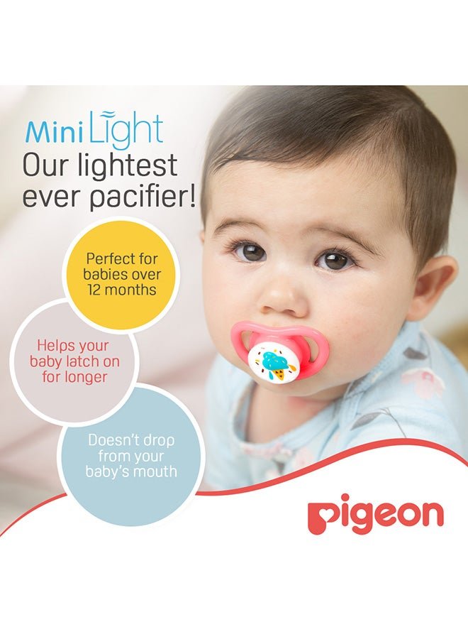 pigeon Minilight Pacifier 1 piece - L (12+ Months) - Assorted - Image 2