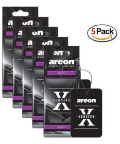 Areon 5 Pack Car Air Fragrance X-Version Party