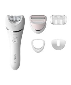 Philips BRE710/00 Cordless Wet And Dry Epilator With Accessories White
