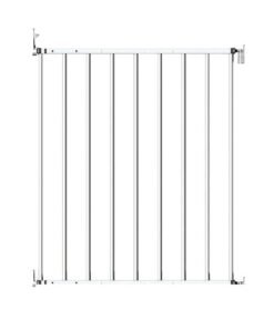 Clippasafe Extendable No Trip Gate, Metal - White