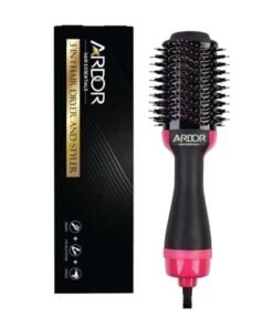 Ardor Professional One Step Hair Dryer & Volumizer Black/ Pink