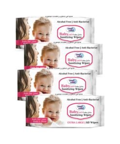 Cool & Cool Baby Sanitizing Wipes - 4x 60 - 240 Count