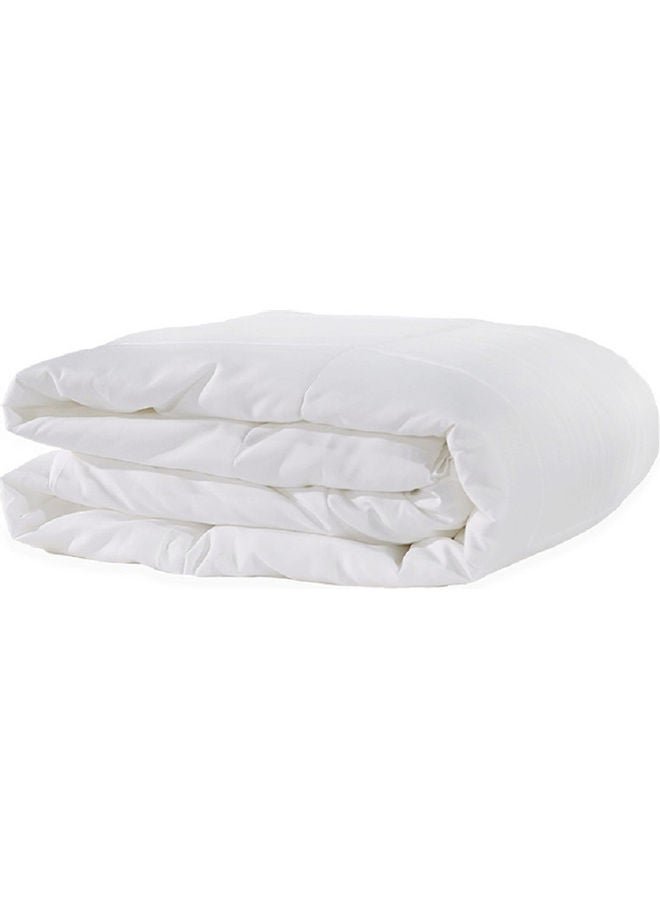 Queen Size Quilted Down Duvet Insert Cotton White