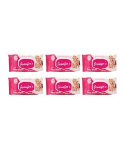 Jennifer's Pack Of 6 Alcohol Free Baby Wipes (80x6)