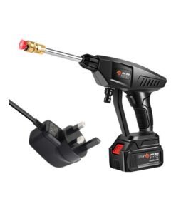 25V Household Cordless High Pressure Car Wash Tool Black 31x25x13.5cm