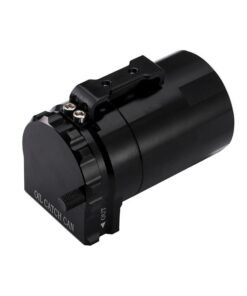 Aluminum Engine Black Baffled Oil Catch Can Tank
