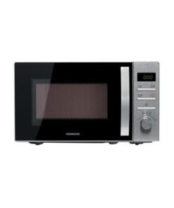 KENWOOD Microwave Oven With Digital Display, 5 Power Levels, Defrost Function, Stainless Steel, Auto Menu, 95 Minutes Timer, Clock Function 22 L 700 W MWM22 Silver/Black