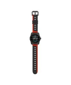 Kingwear Waterproof Fitness Tracker Smartwatch With Mic Red