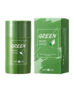Mengsiqi Green Tea Oil Control Cleansing Solid Mask Green 40grams