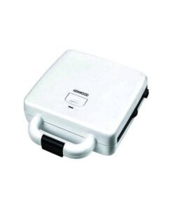 KENWOOD Sandwich Maker, 3in 1, Grill, 180 Degree Hinge, 2 Non Stick Plates, 4 Slots, 1300 W SMP94AO White