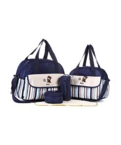 Kidle 5-Piece Multifunction Versatile Hand Carry Maternal And Child Bag Set