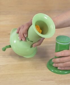 Alternative view of green sprouts Fresh Baby Food Mill