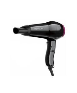 Revlon Fast & Light Hair Dryer, 2000 Watts, 3 heat, 2 speed settings. Cold shot Black 18.7 x 10.1 x 27.7cm