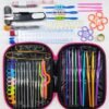 100-Piece Crochet Hooks Kit Multicolour