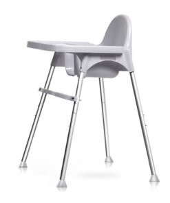 Alternative view of TEKNUM High Chair With Removable Tray - Grey