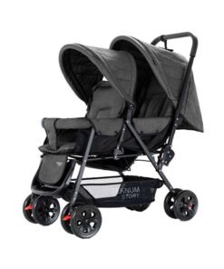 TEKNUM Double Baby Stroller - Dark Grey