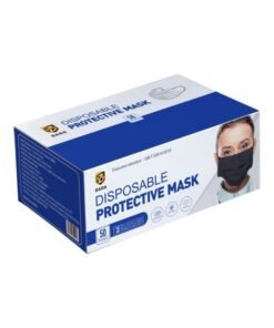 Dada 50-Piece Disposable Black Face Mask