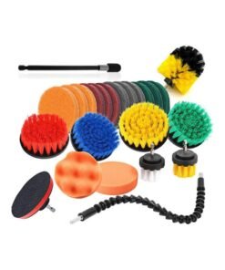 24-Piece Drill Brush Attachments Set