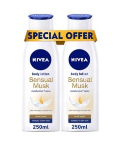 Nivea Sensual Musk Body Lotion Pack Of 2 250ml