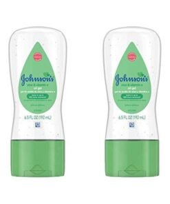 Johnson's 2-Piece Aloe And Vitamin-E Baby Oil Gel