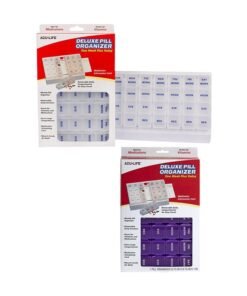 ACU-LIFE Deluxe Pill Organizer 1 Week+Today - Assorted