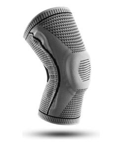 Fitness World Knee Support Brace With Side Stabilizers Silicone Pad M Size
