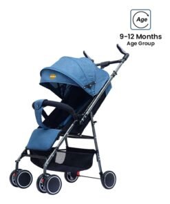 Kidle Breathable Ultra Light Baby Stroller Blue/Black