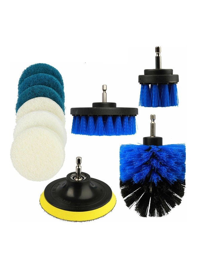 10-Piece Scrub Drill Brush Attachments
