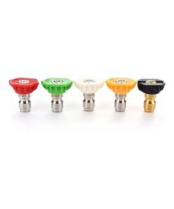 5-Piece High Pressure Power Washer Spray Nozzle Kit Multicolour