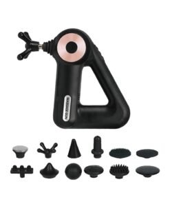 Bodycare Maxtop Deep Tissue Massage Gun For Back, Neck, Muscle Pain Relief Fitness Relaxation 12pcs Pro Heads - Assorted