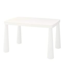 WK Simple Children Table Indoor and Outdoor White