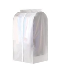 Hanging Garment Bag with Zipper Design Clear