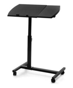 Folding Computer Desk Black 60x90x40cm