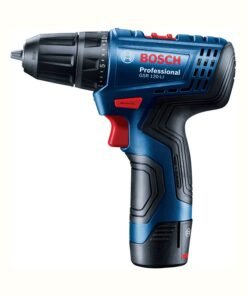 BOSCH Professional Cordless Drill/Driver GSR 2x2AH Battery Blue/Black