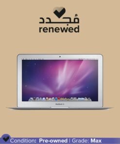 Apple Renewed - Macbook Air MC505LL/A (2010) Laptop With 11.6-Inch Display, Core 2 Duo Processor/1st Gen/4GB RAM/128GB SSD/256MB NVIDIA GeForce 320M GPU Graphics English Silver