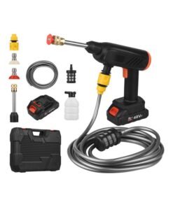 24V Cordless Pressure Washer Multicolour 36.50x10.50x28.50cm
