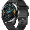 TM02 Waterproof Touch Screen Smart Watch Black
