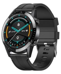 TM02 Waterproof Touch Screen Smart Watch Black