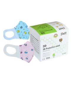 Swift 50-Piece 3D Kids Protective Particulate Style Face Mask