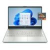 HP (Upgraded Version) 15-EF2126WM Laptop With 15.6-Inch Full HD Display, AMD Ryzen 5 5500U Processer/8GB RAM/1 TB SSD/AMD Radeon Graphics/Windows 10 English/Arabic Spruce Blue English/Arabic Spruce Blue
