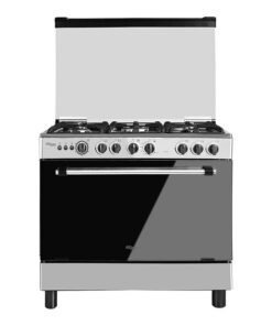 SUPER GENERAL 5-Burner Freestanding Gas Cooker 90x60x85cm SGC901FS Silver