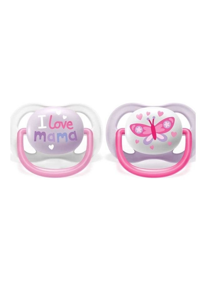 Philips Avent 2-Piece Ultra Air Pacifiers Including Sterilizers