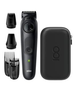 BRAUN MBBT7 Beard Trimmer 100 Years Design Edition Black 22.4 x 6.6 x 22cm