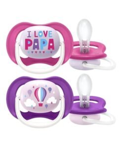 Philips Avent 2-Piece Ultra Air Happy Orthodontic Pacifier