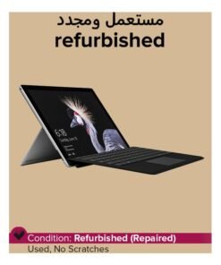 Microsoft Refurbished - Surface Pro 5 Laptop With 12.3-Inch Display, Intel Core i5 processor/7th Gen/8GB RAM/256GB SSD/Intel HD Graphics English Silver