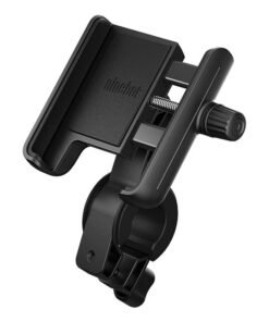 Ninebot Phone Mount, Adjustable Electric Scooter eMoped Bicycle Handlebar Phone Holder, Fits All iPhone's, 12, 11, X, iPhone 8, All Samsung Galaxy, Holds Any Phone 4-6.5 inches Cellphone