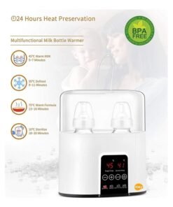 Alternative view of Kidle 4 In 1 Multifunctional Intelligent Thermostatic Double Bottle Warmer