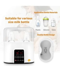 Kidle 4 In 1 Multifunctional Intelligent Thermostatic Double Bottle Warmer - Image 3