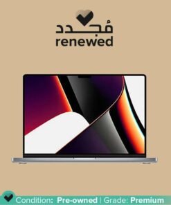 Apple Renewed - MacBook Pro (2021) With 16-Inch Liquid Retina XDR Display, Apple M1 Pro Chip With 10‑Core CPU And 16‑Core GPU Processer/16GB RAM/512GB SSD/Integrated Graphics English Space Grey