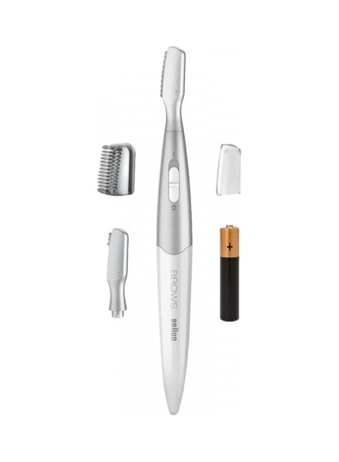 BRAUN Eyebrow Mini Precision Trimmer, Brow Trimming, Styling And Shaping For Women, Contouring Tool, Facial Hair Removal For Women, Eyebrow Trimmer For Travel And On-The-Go Multicolor